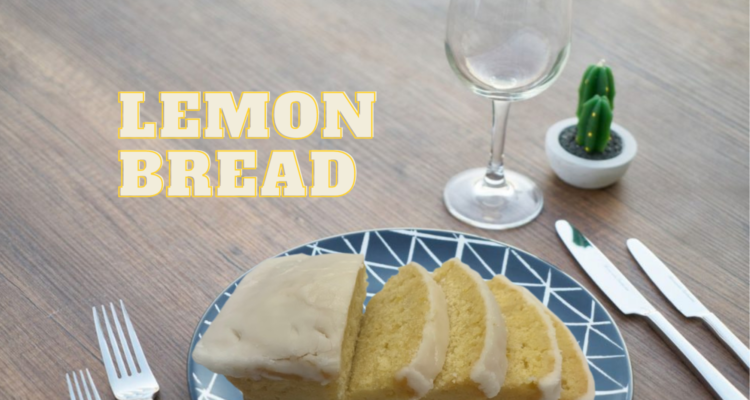 Lemon Bread with Glaze